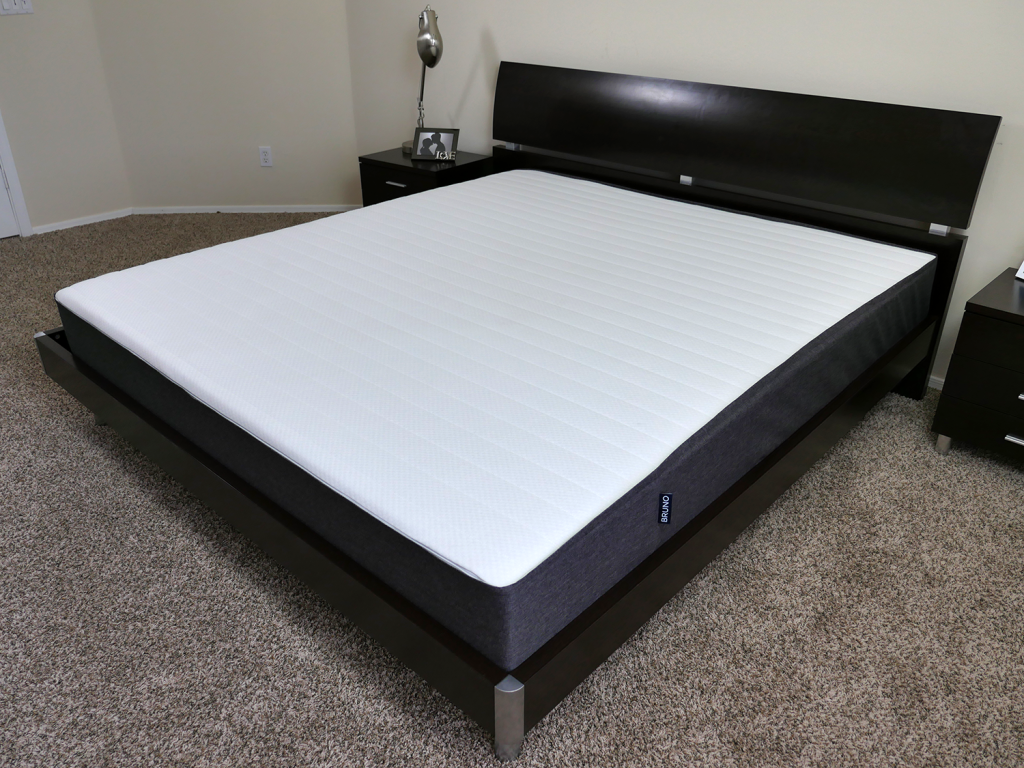 Angle view of the Bruno mattress